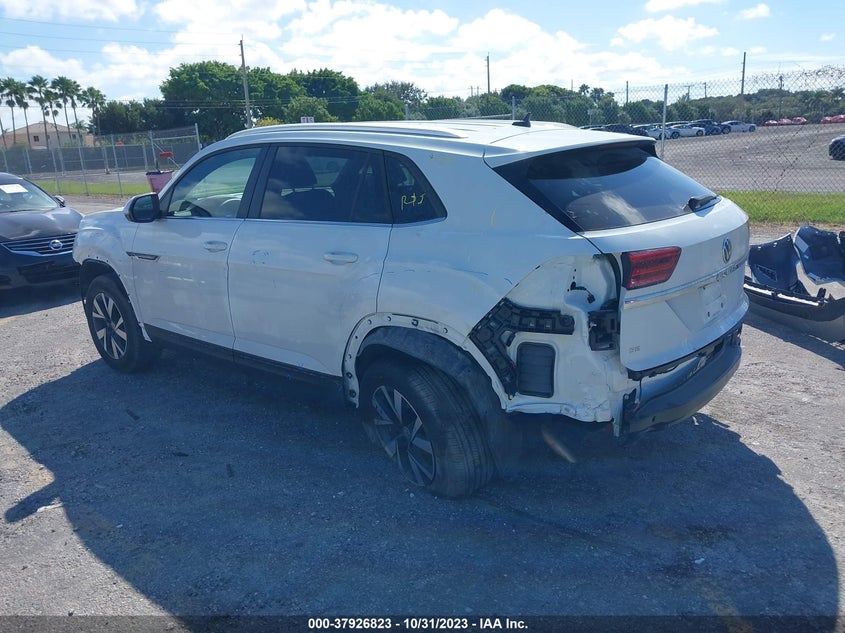 VIN 1V2DC2CA2PC219607 2023 VOLKSWAGEN ATLAS CROSS SPORT SE
