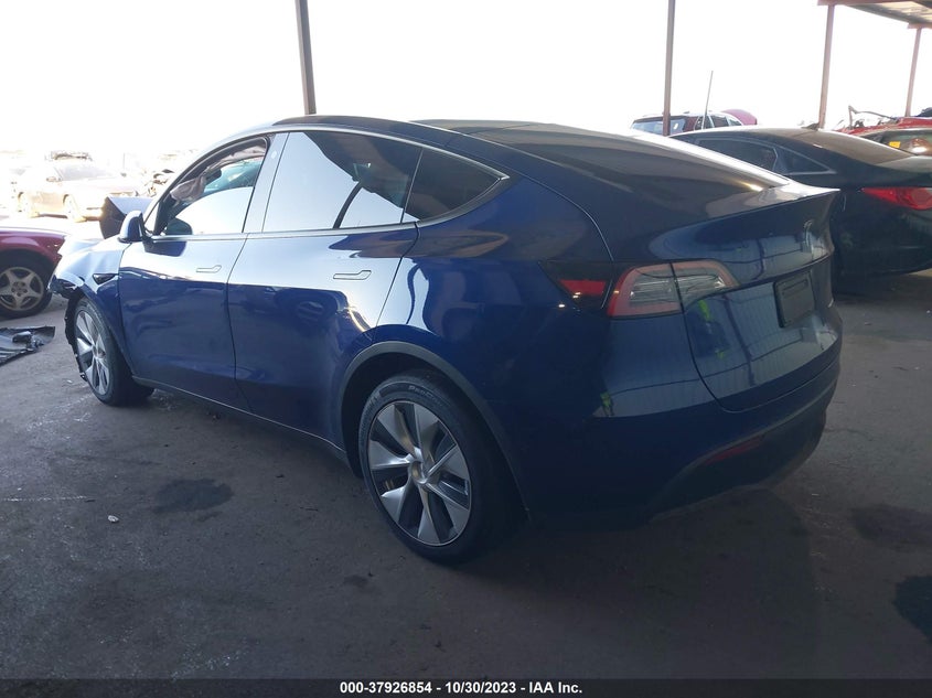 VIN 7SAYGDEE7NF312032 2022 TESLA MODEL Y
