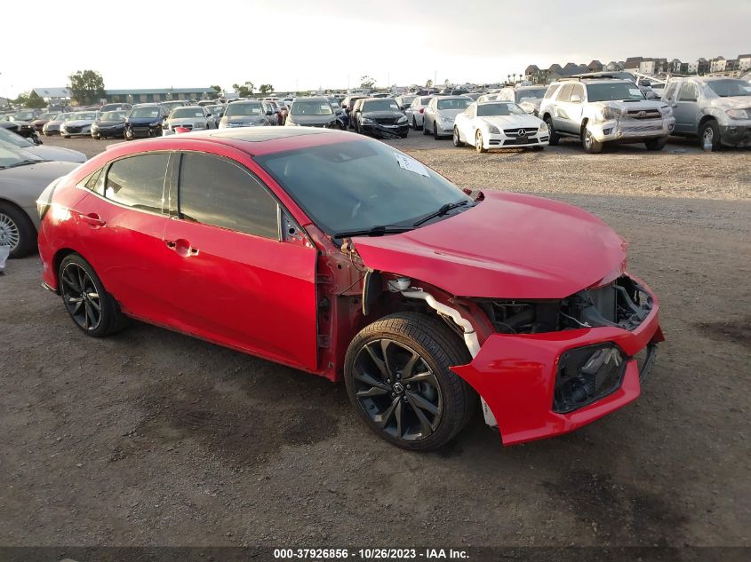 SHHFK7H93HU420380 HONDA CIVIC HATCHBACK SPORT TOURING 2017
