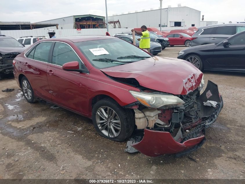 2016 TOYOTA CAMRY SE - 4T1BF1FK5GU597327