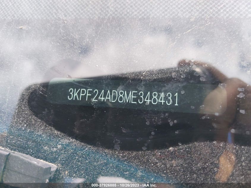 2021 KIA FORTE FE/LXS - 3KPF24AD8ME348431