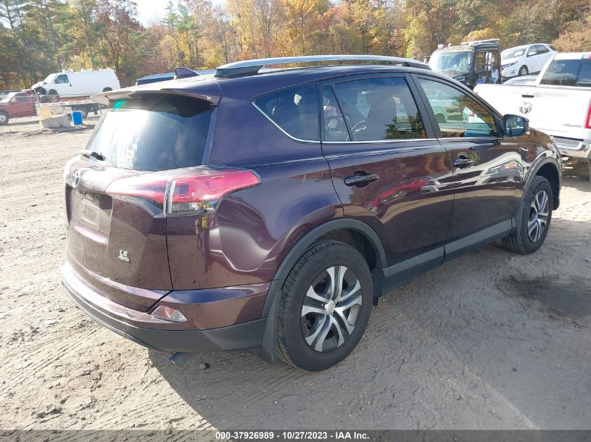 2018 TOYOTA RAV4 LE - 2T3BFREVXJW726610