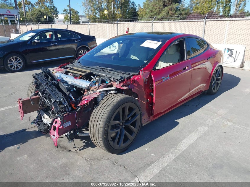 VIN 5YJSA1E61NF470197 2022 TESLA MODEL S