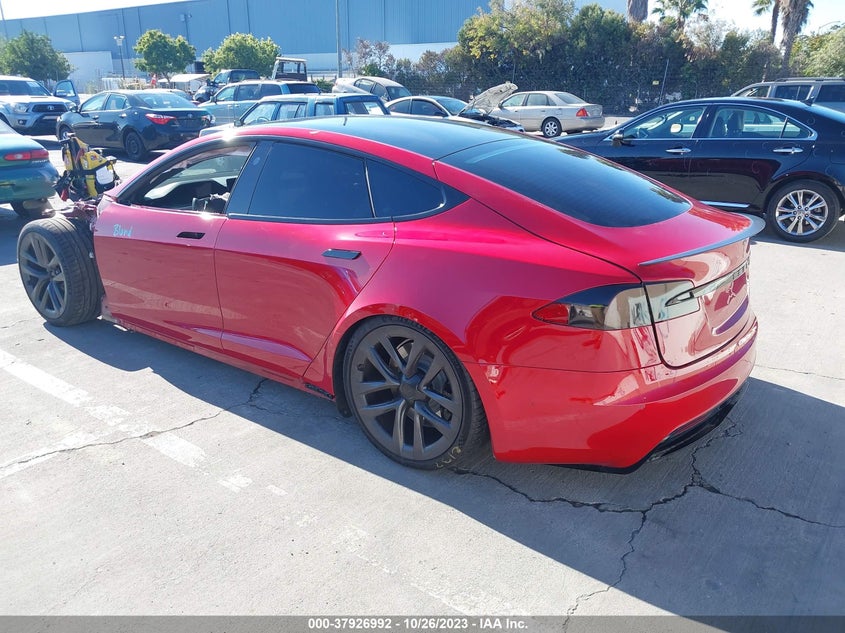 VIN 5YJSA1E61NF470197 2022 TESLA MODEL S