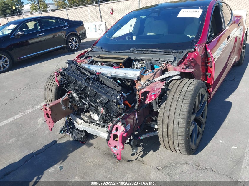 VIN 5YJSA1E61NF470197 2022 TESLA MODEL S