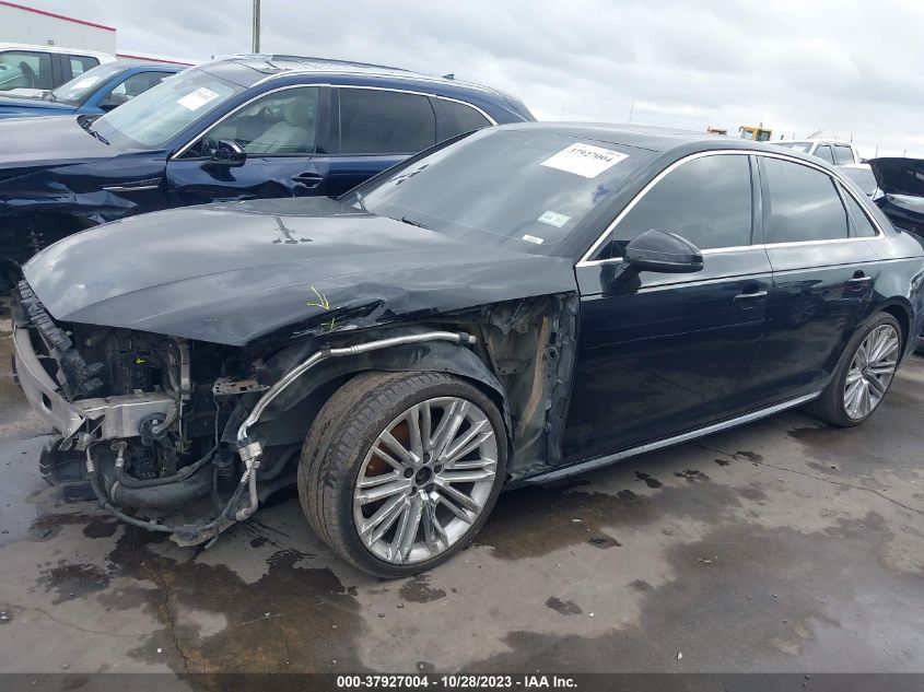 2018 AUDI A4 PREMIUM PLUS - WAULMAF4XJA100861
