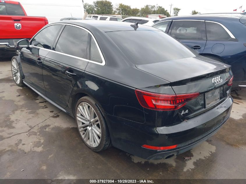 2018 AUDI A4 PREMIUM PLUS - WAULMAF4XJA100861