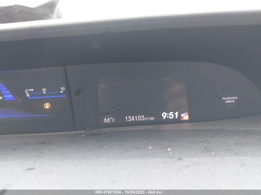 2013 HONDA CIVIC EX-L - 2HGFB2F91DH530986