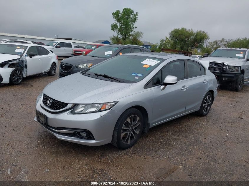 2013 HONDA CIVIC EX-L - 2HGFB2F91DH530986