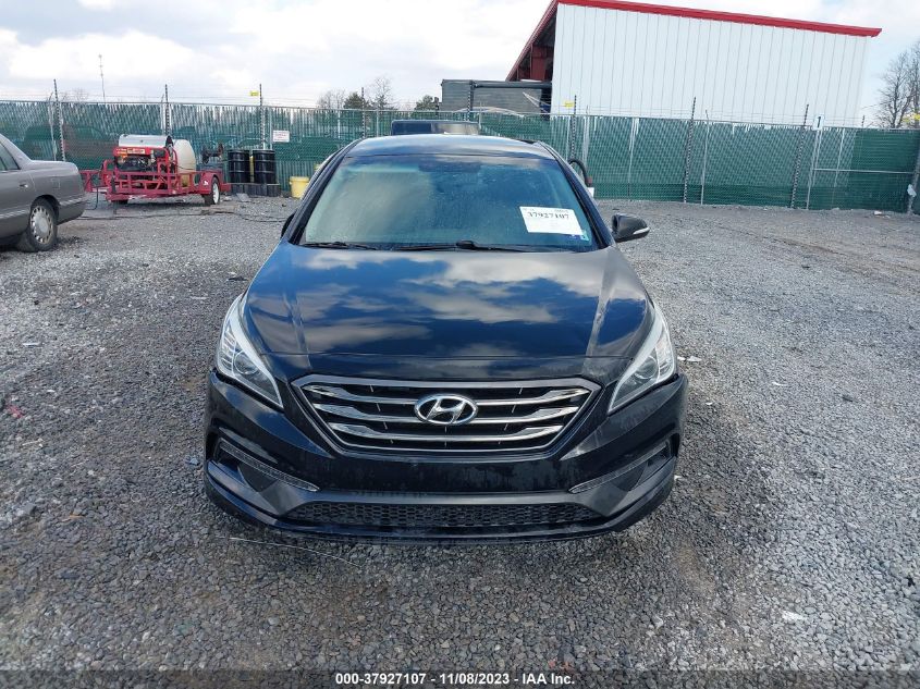 2015 HYUNDAI SONATA 2.4L SPORT - 5NPE34AFXFH096190