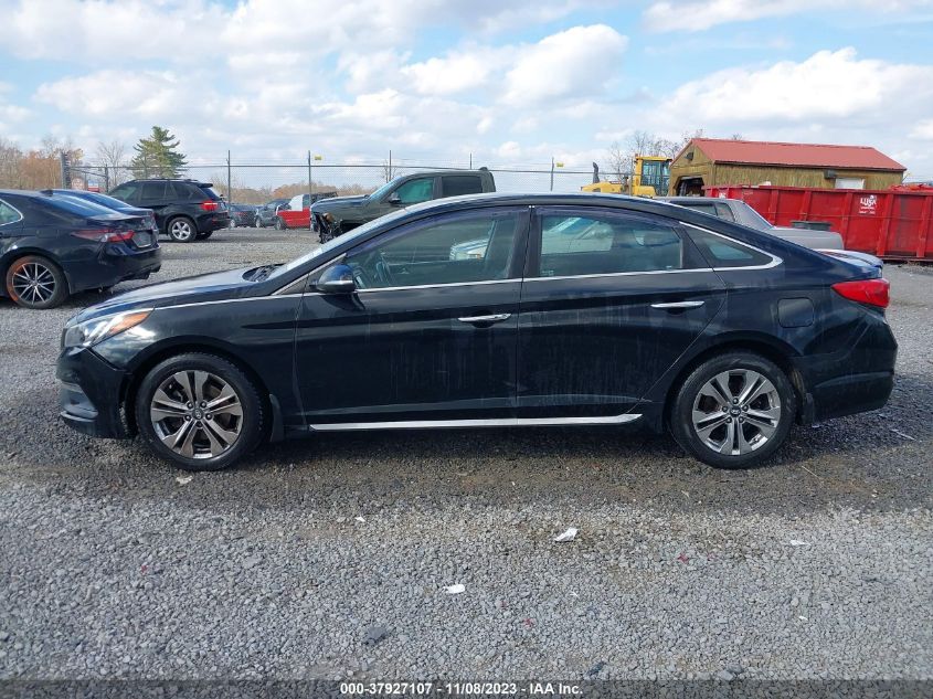 2015 HYUNDAI SONATA 2.4L SPORT - 5NPE34AFXFH096190