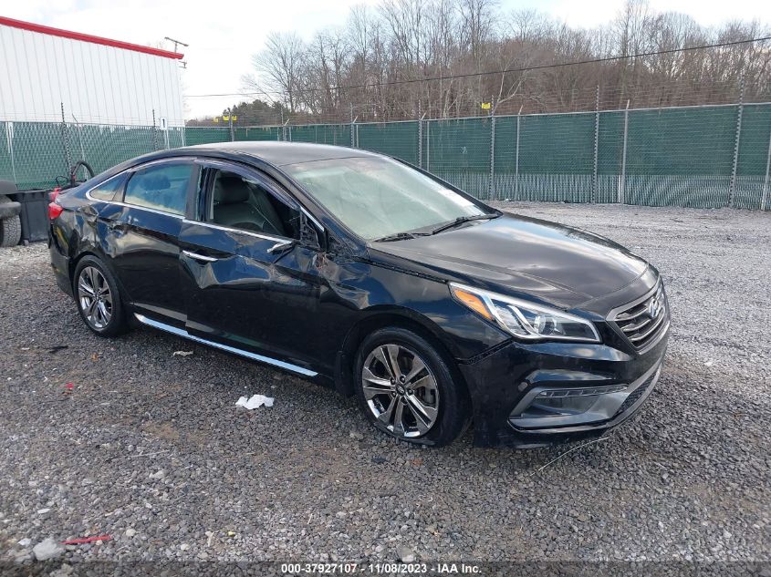 2015 HYUNDAI SONATA 2.4L SPORT - 5NPE34AFXFH096190