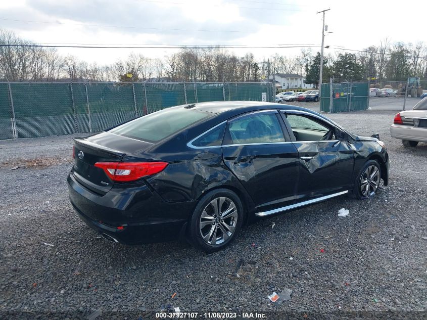 2015 HYUNDAI SONATA 2.4L SPORT - 5NPE34AFXFH096190