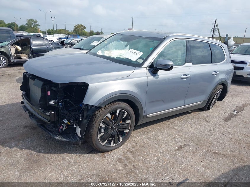 VIN 5XYP54GC2PG341721 2023 KIA TELLURIDE SX