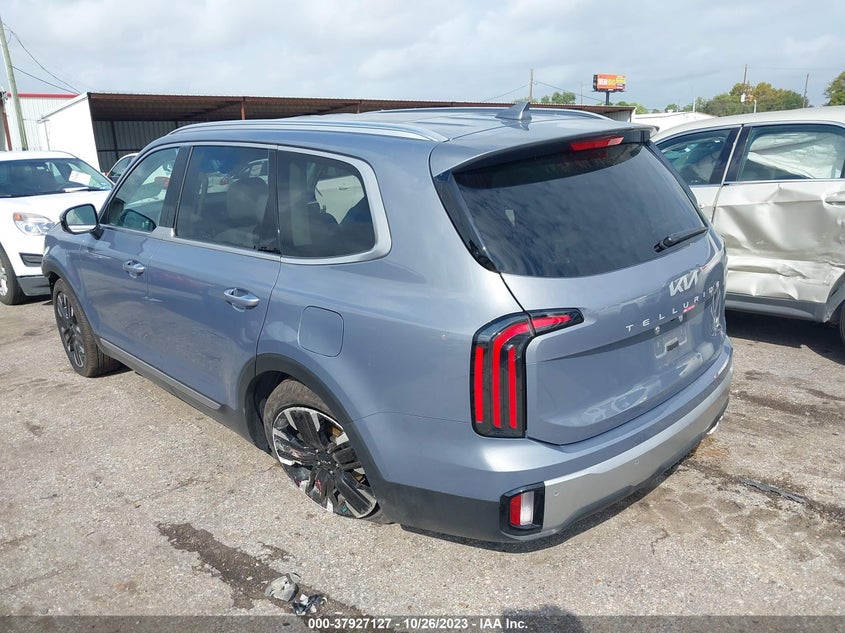 VIN 5XYP54GC2PG341721 2023 KIA TELLURIDE SX