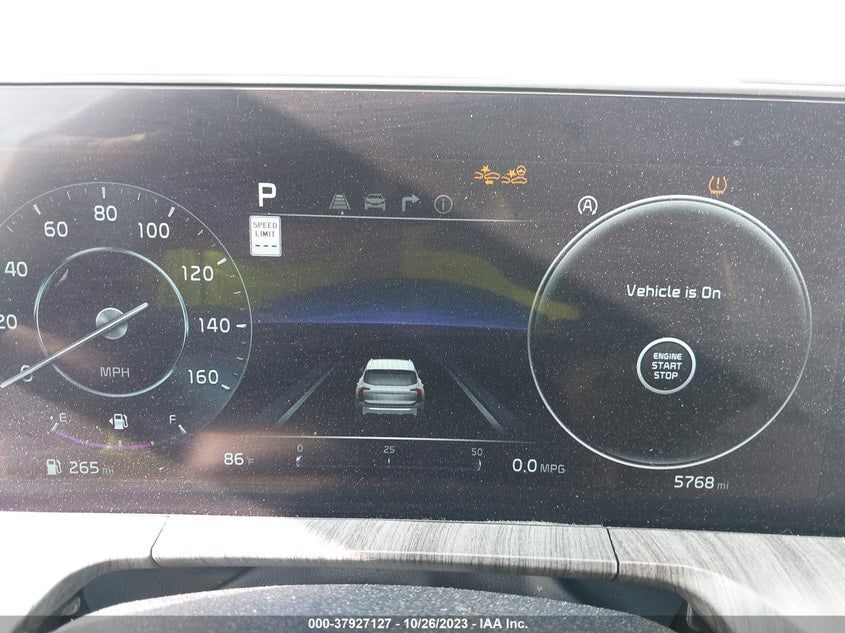 VIN 5XYP54GC2PG341721 2023 KIA TELLURIDE SX