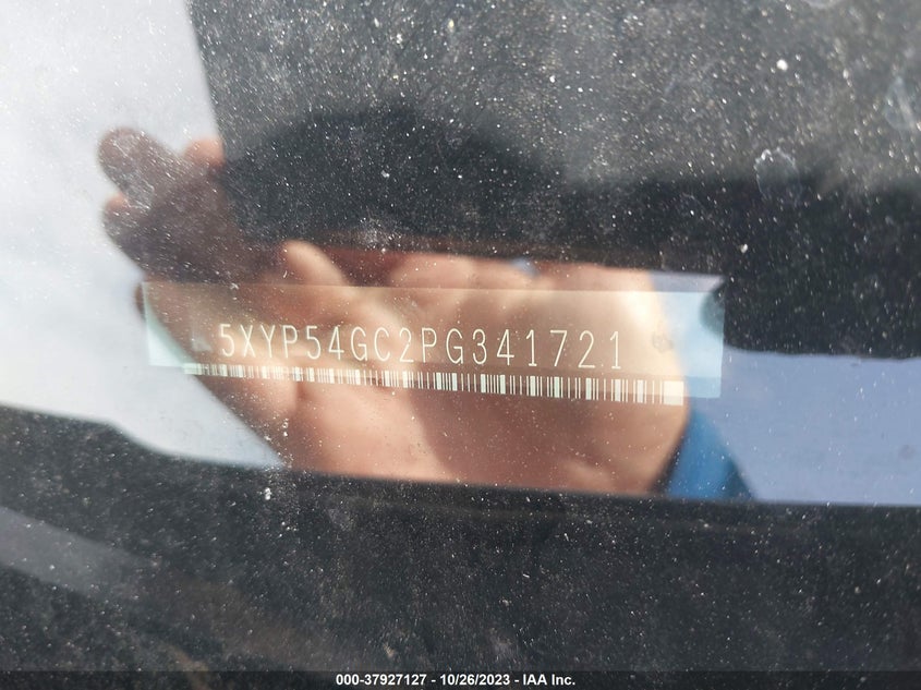 VIN 5XYP54GC2PG341721 2023 KIA TELLURIDE SX