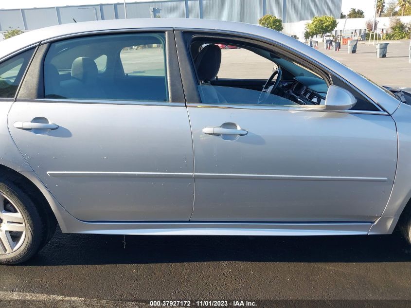 2013 CHEVROLET IMPALA LT - 2G1WG5E31D1231837