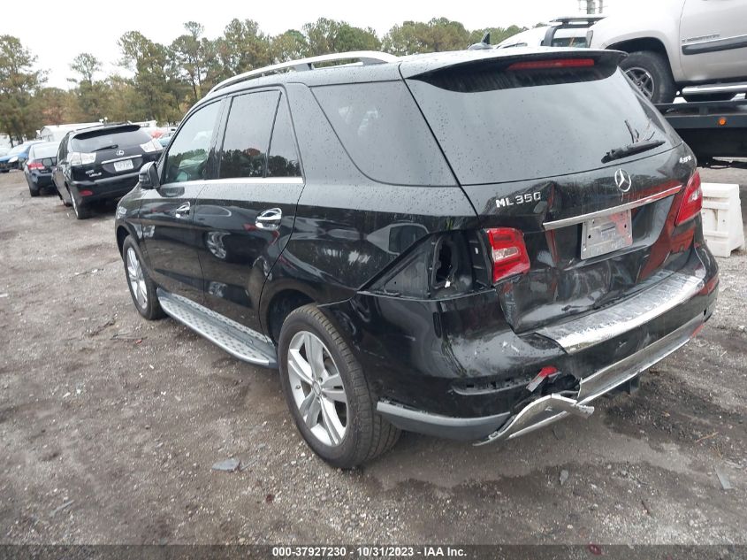 2014 MERCEDES-BENZ M-CLASS ML 350 4JGDA5HB5EA267939