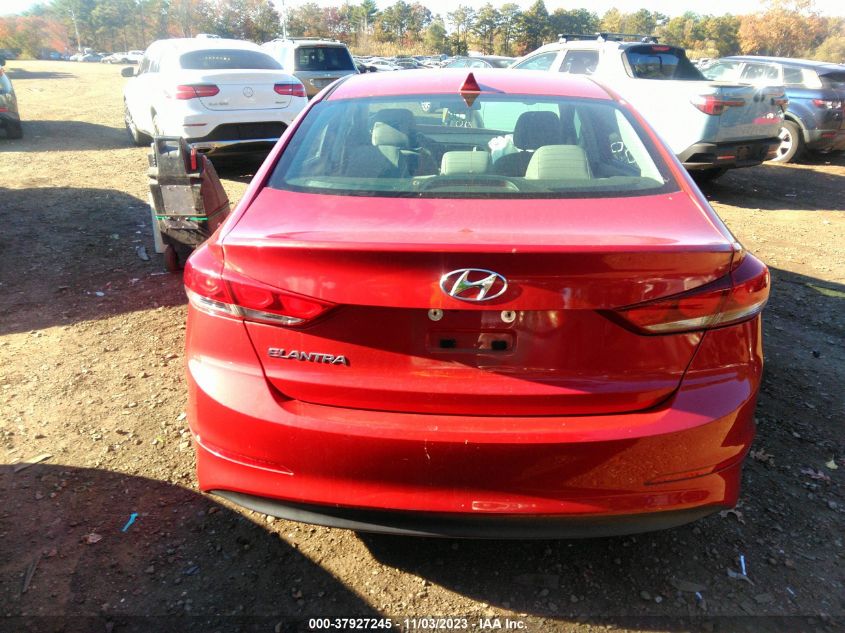 2017 HYUNDAI ELANTRA SE - 5NPD84LF3HH181420
