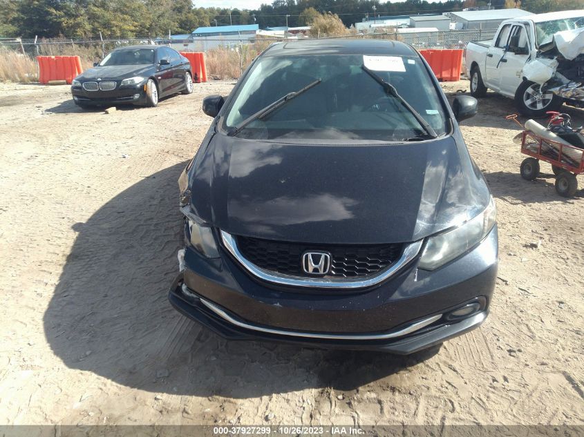 2013 HONDA CIVIC SDN EX-L - 19XFB2F90DE204462