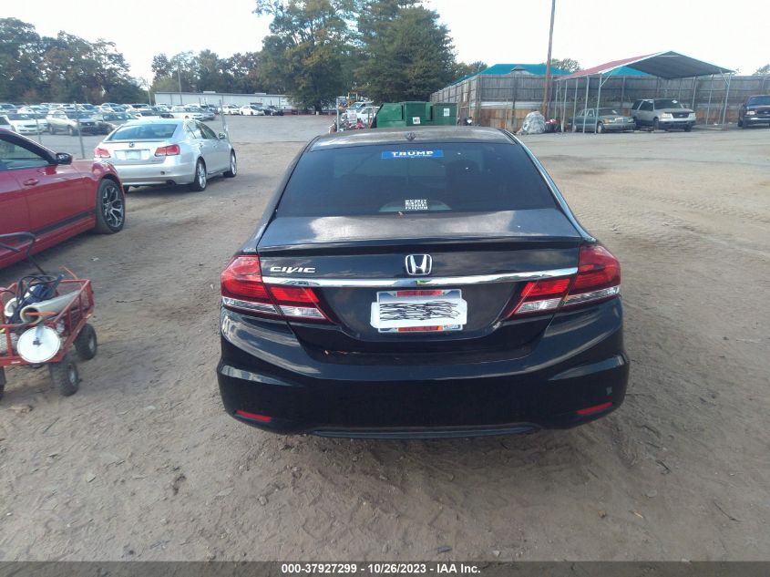 2013 HONDA CIVIC SDN EX-L - 19XFB2F90DE204462