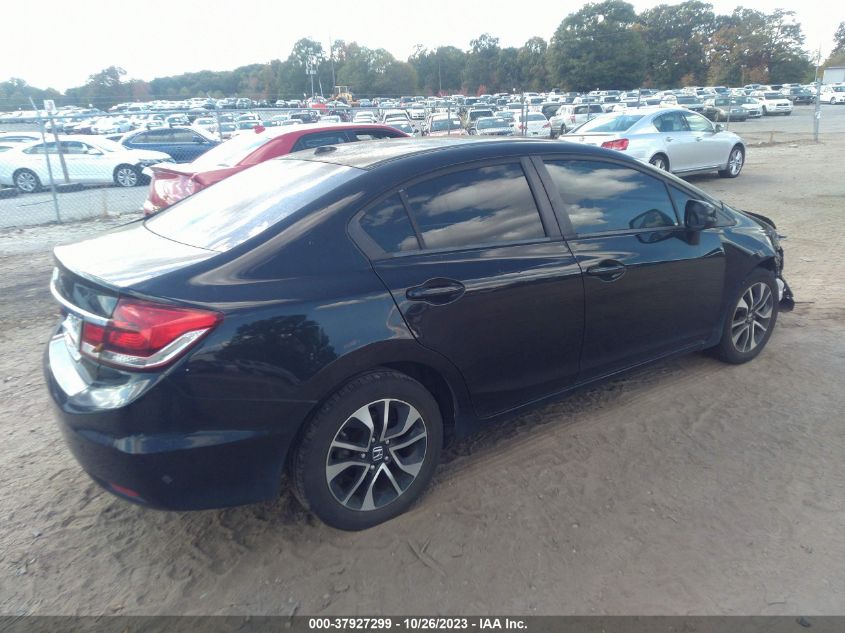 2013 HONDA CIVIC SDN EX-L - 19XFB2F90DE204462