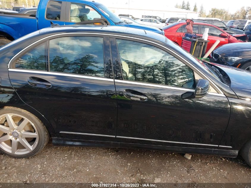 2014 MERCEDES-BENZ C 250 SPORT/LUXURY - WDDGF4HB4EG256270