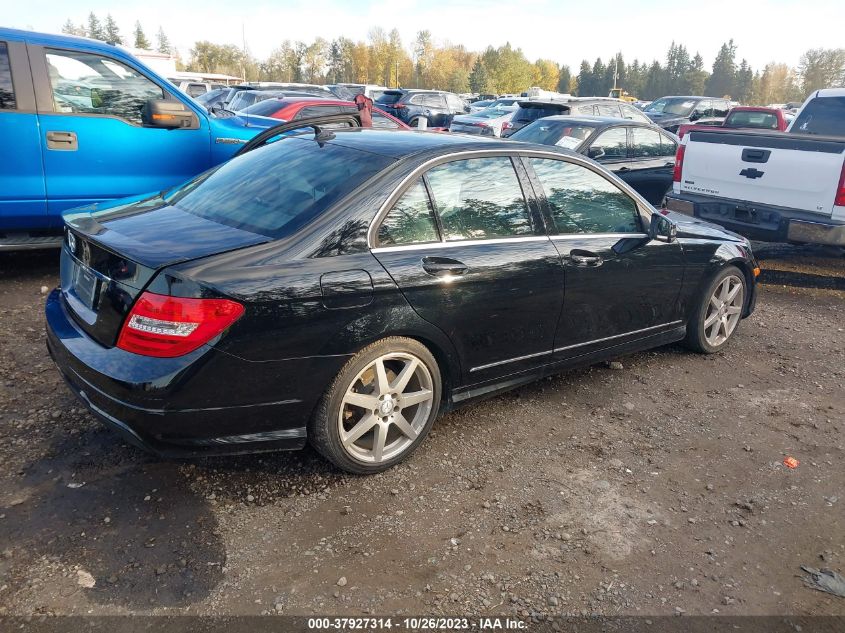 2014 MERCEDES-BENZ C 250 SPORT/LUXURY - WDDGF4HB4EG256270