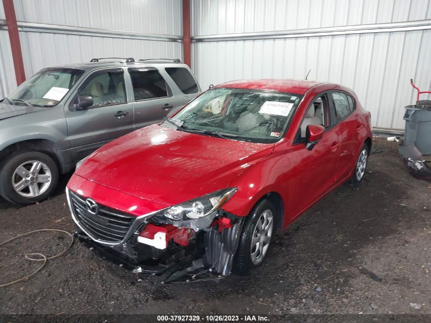 2016 MAZDA MAZDA3 I SPORT - JM1BM1J77G1289574