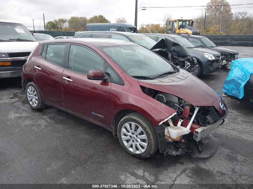 1N4BZ0CPXHC302676 NISSAN LEAF S/SV/SL 2017