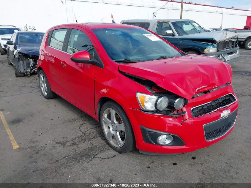 2013 CHEVROLET SONIC LTZ - 1G1JE6SB8D4233316