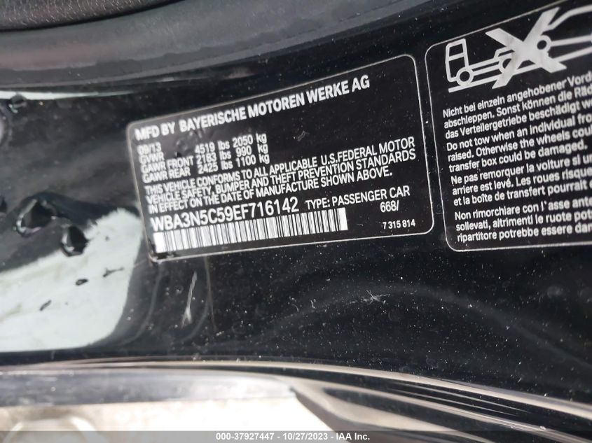2014 BMW 428I XDRIVE - WBA3N5C59EF716142