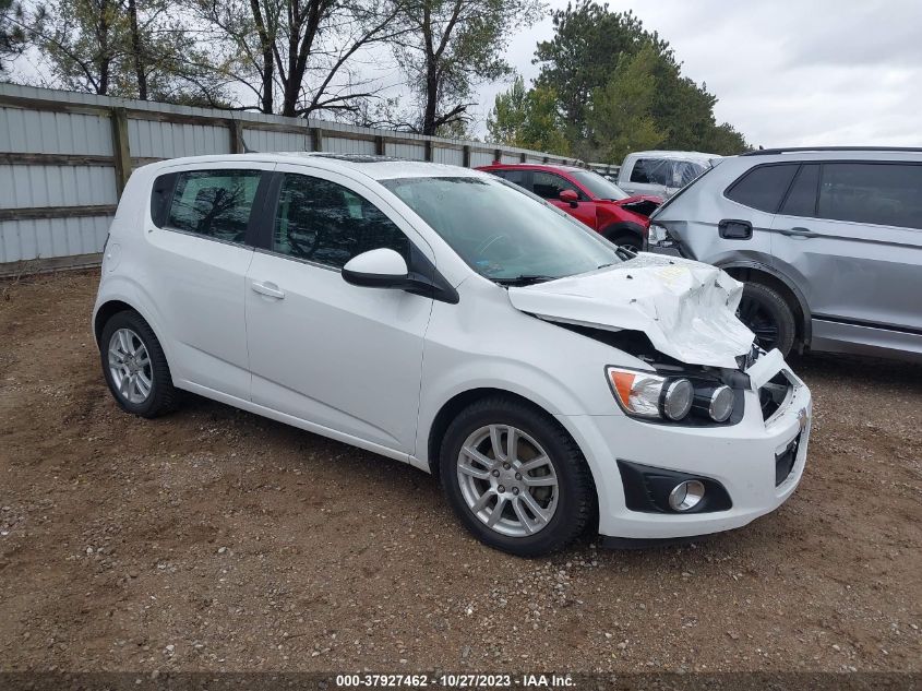 2014 CHEVROLET SONIC LT - 1G1JC6SB3E4148536