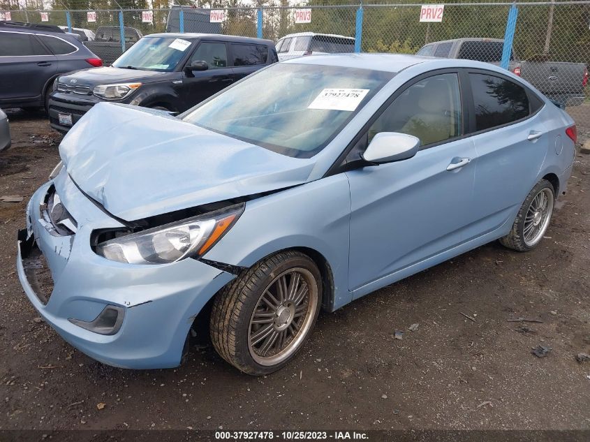 2013 HYUNDAI ACCENT GLS - KMHCT4AE2DU541048