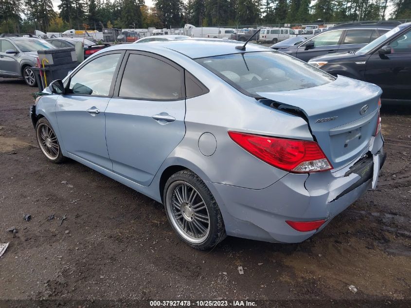2013 HYUNDAI ACCENT GLS - KMHCT4AE2DU541048