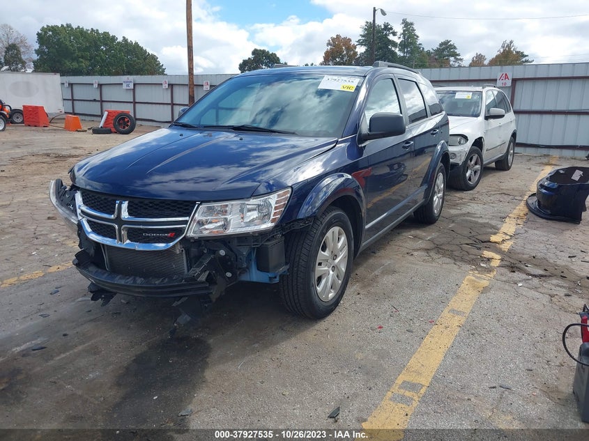 VIN 3C4PDCAB7JT519488 2018 DODGE JOURNEY SE