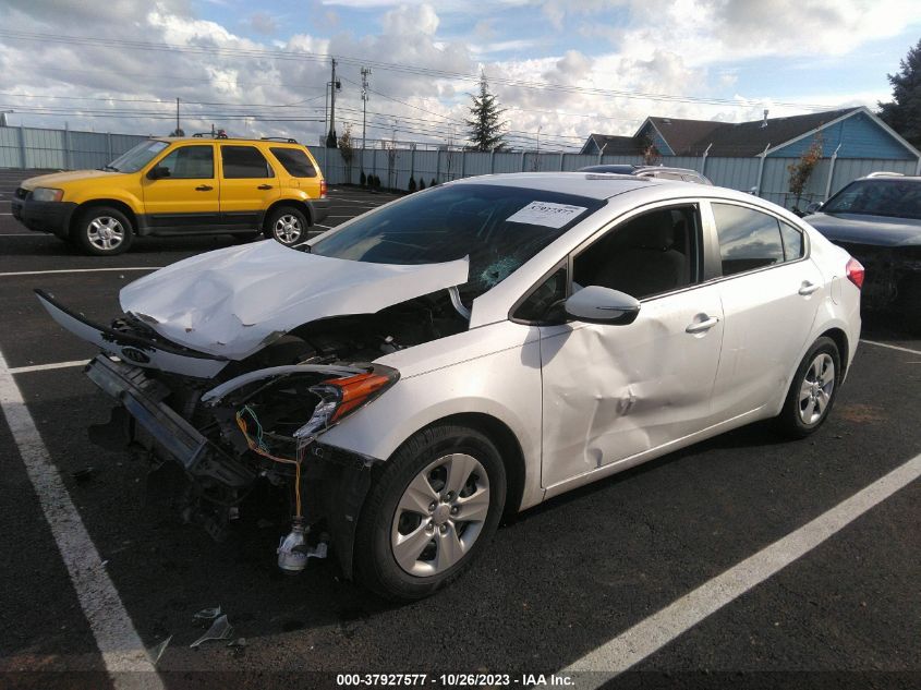 2016 KIA FORTE LX - KNAFX4A66G5497128