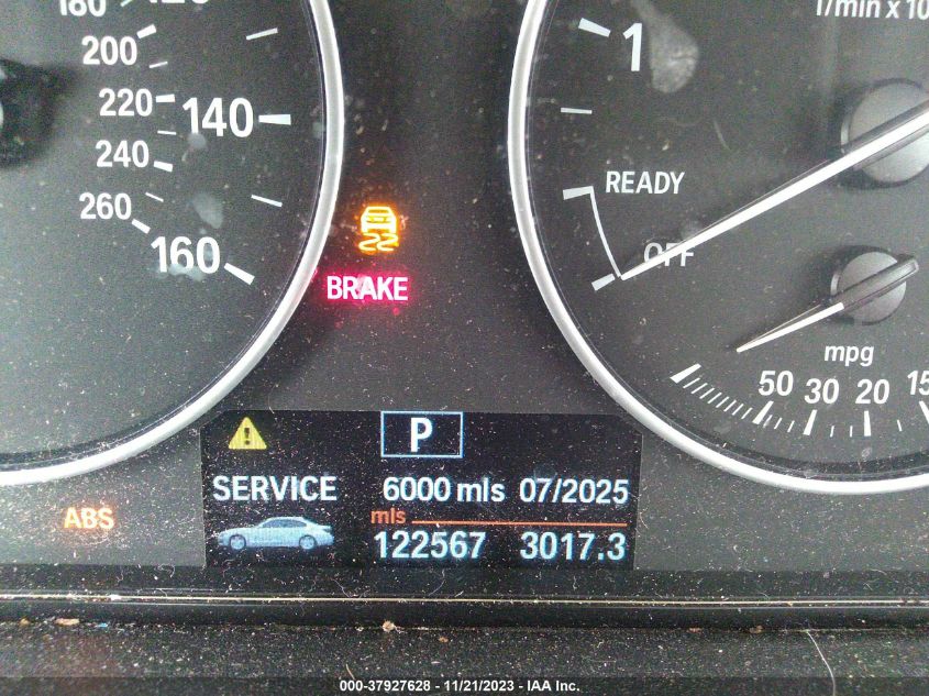 2013 BMW 328I XDRIVE WBA3B3C51DF543860