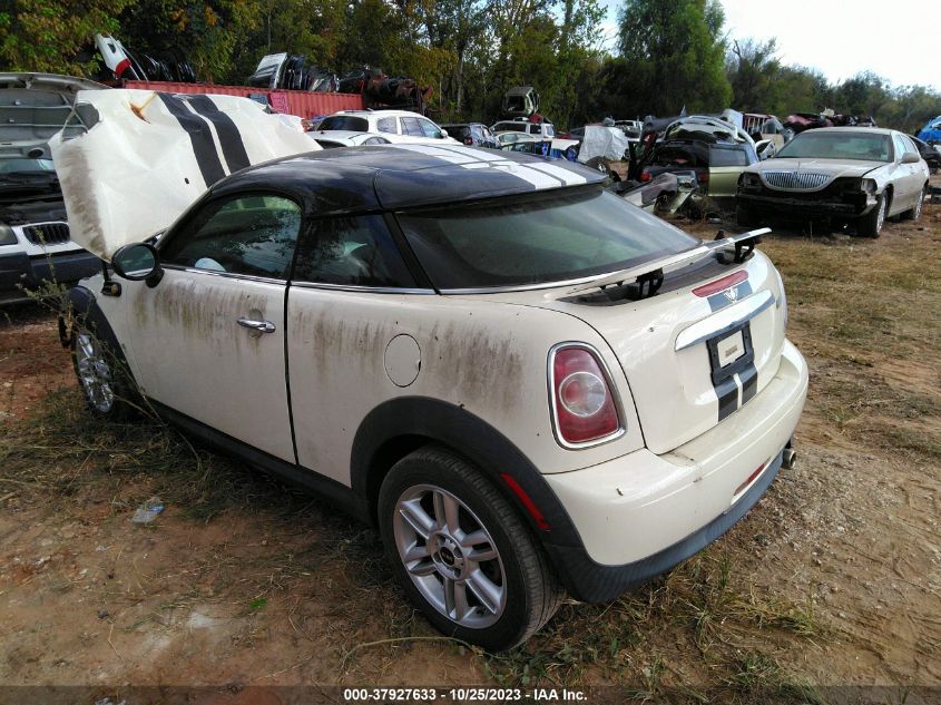 2014 MINI COOPER COUPE - WMWSX1C50ET507842