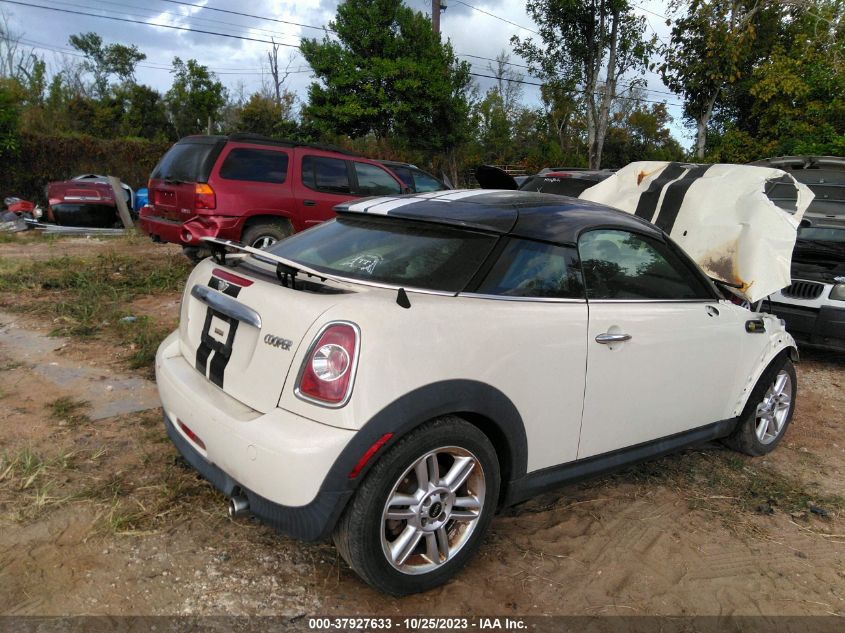 2014 MINI COOPER COUPE - WMWSX1C50ET507842