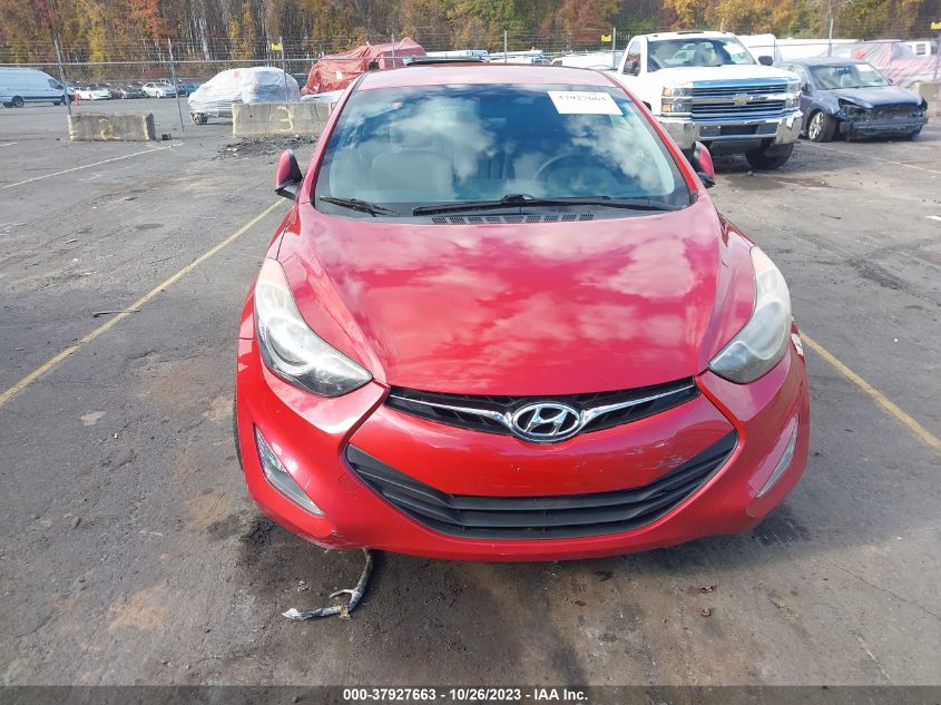 2013 HYUNDAI ELANTRA COUPE GS PZEV - KMHDH6AE6DU023722