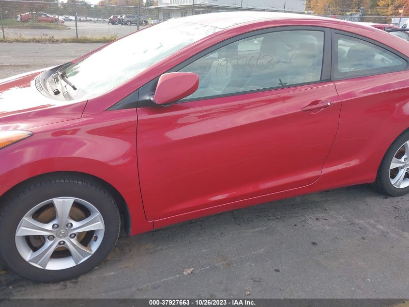 2013 HYUNDAI ELANTRA COUPE GS PZEV - KMHDH6AE6DU023722