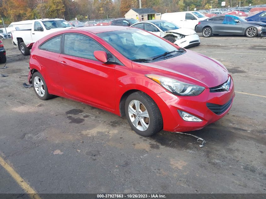2013 HYUNDAI ELANTRA COUPE GS PZEV - KMHDH6AE6DU023722