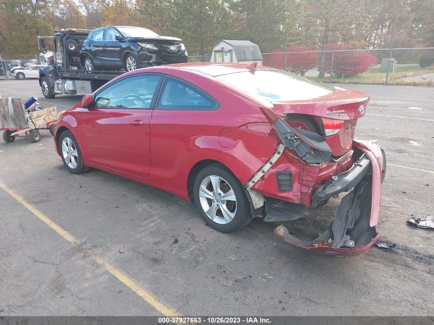 2013 HYUNDAI ELANTRA COUPE GS PZEV - KMHDH6AE6DU023722