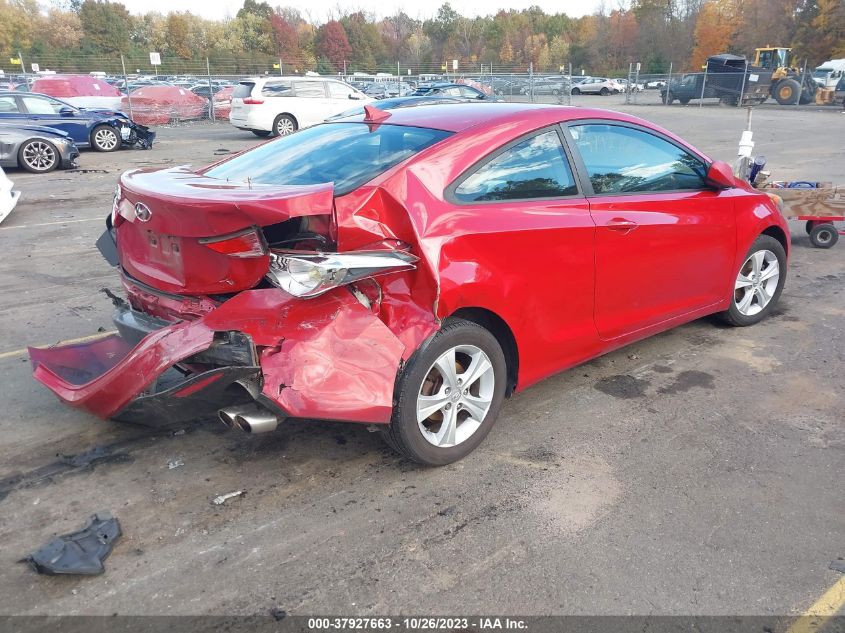 2013 HYUNDAI ELANTRA COUPE GS PZEV - KMHDH6AE6DU023722