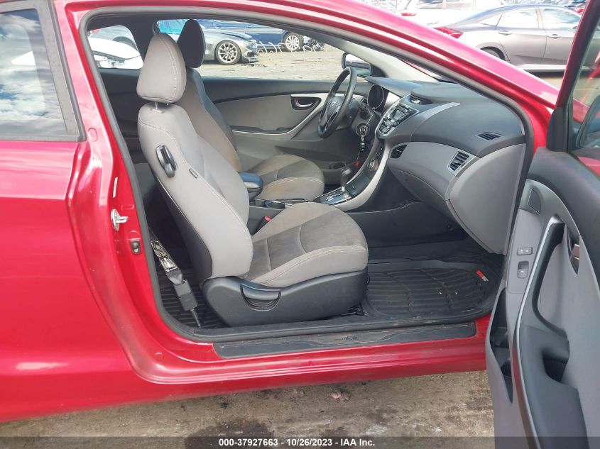 2013 HYUNDAI ELANTRA COUPE GS PZEV - KMHDH6AE6DU023722