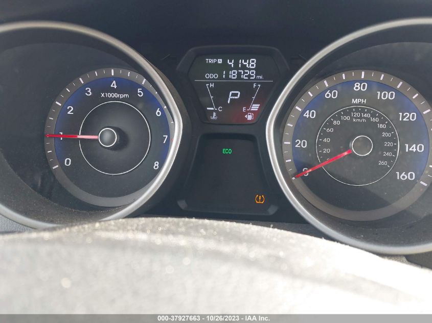 2013 HYUNDAI ELANTRA COUPE GS PZEV - KMHDH6AE6DU023722