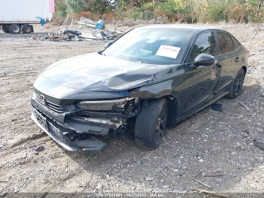 VIN 2HGFE2F53NH500569 2022 HONDA CIVIC SEDAN SPORT