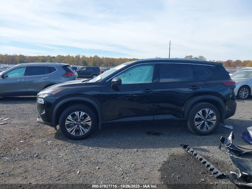 VIN 5N1AT3BB7MC786603 2021 NISSAN ROGUE SV